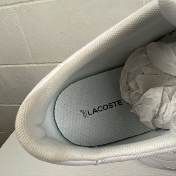 Lacoste Men's Chaymon Casual Sneakers Size 10 White/Black 742CMA0014147 - Picture 10 of 16